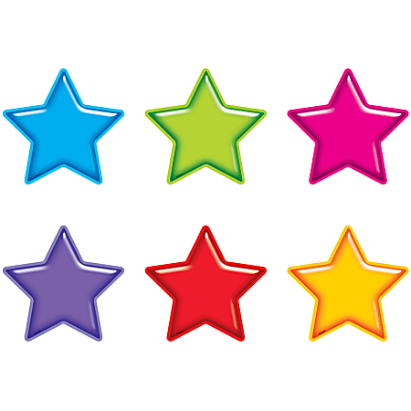 TREND® Classic Accents® Variety Pack, Gumdrop Stars, Pack Of 36