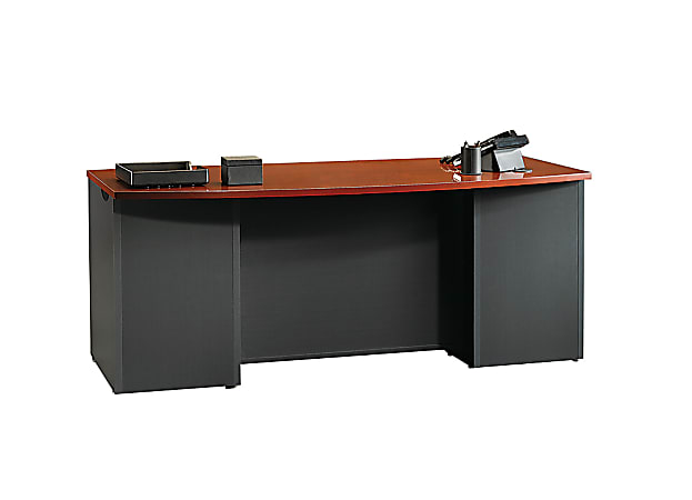 Sauder® Via 71 1/2"W Executive Computer Desk, Classic