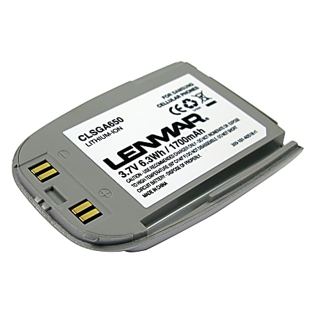 Lenmar CLSGA650 Battery For Samsung SCH A650 Wireless Phones - Office Depot