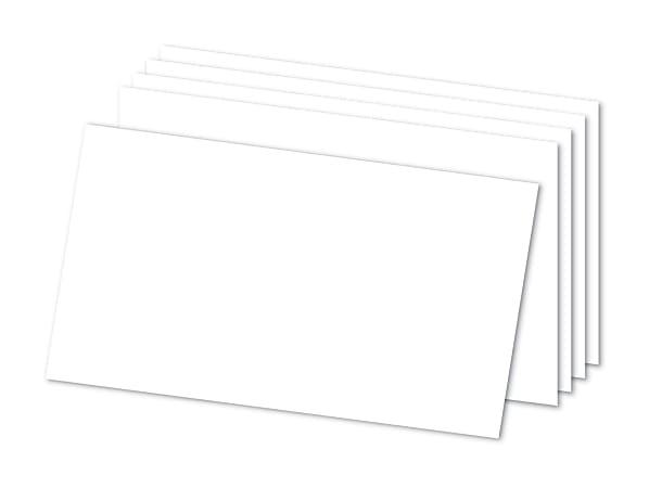 Office Depot Brand Index Cards Blank 5 x 8 White Pack Of 300 - Office Depot