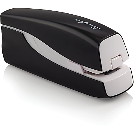 Swingline Portable Electric Stapler Black Office Depot
