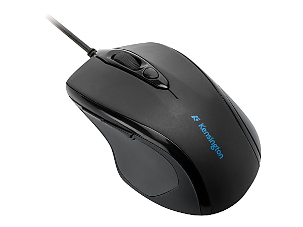 Kensington Pro Fit Wired Mouse, Mid-Size, Black