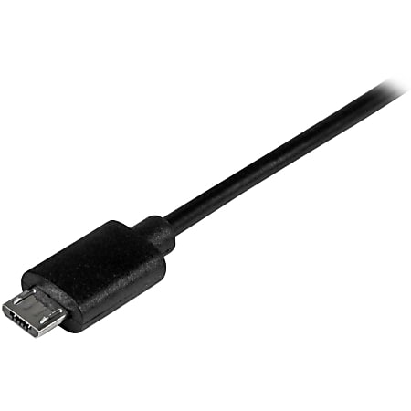 C2G 3ft USB C to USB Micro B Cable - USB C 2.0 to Micro B Cable - Black -  M/M