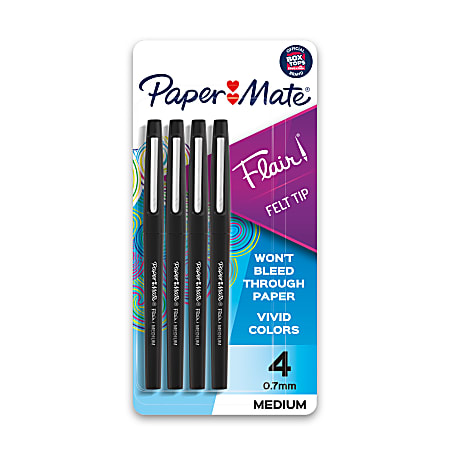 Paper Mate® Flair® Porous-Point Pens, Medium Point, 0.7
