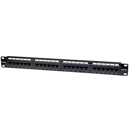 Intellinet 24-Port Cat5e UTP Patch Panel