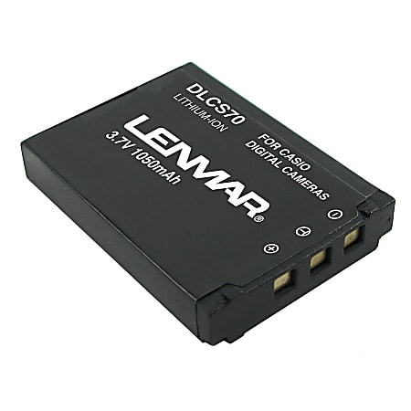 Lenmar® DLCS70 Battery For Casio Exilim Zoom EX-Z150, Exilim Zoom EX-Z150GN And Zoom EX-Z250SR Digital Cameras