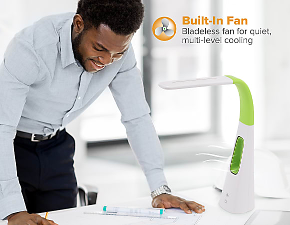 Led desk lamp with bladeless fan costco new arrivals