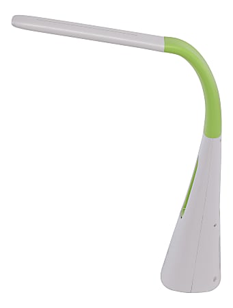 Bostitch LED Desk Lamp With Bladeless Fan 15 58 H Lime Green