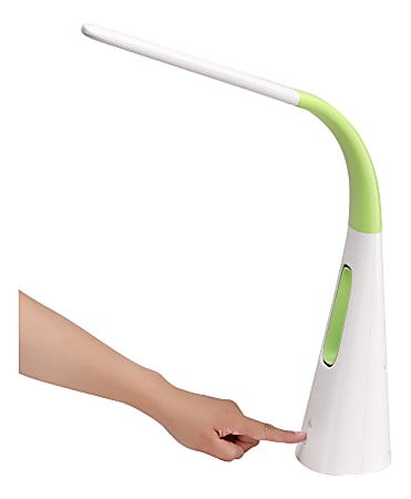 Led desk lamp with bladeless fan hot sale