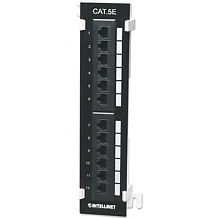 Intellinet 12-Port Cat5e UTP Patch Panel