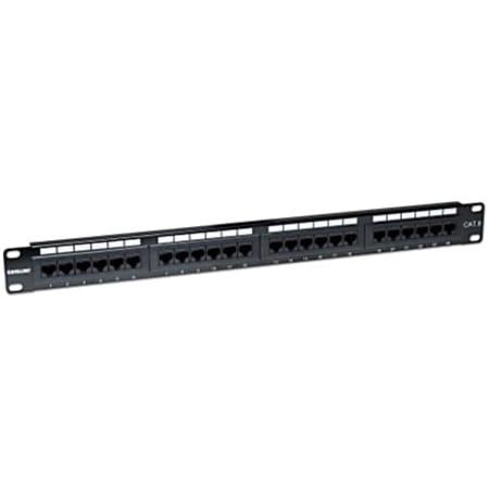 Intellinet Network Solutions 24 Port Rackmount Cat6 UTP 110Krone Patch ...
