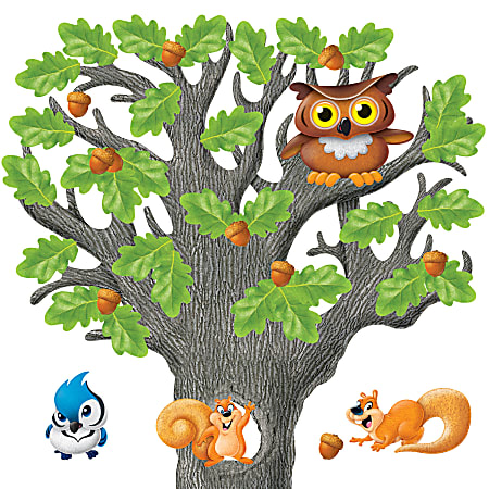 TREND Big Oak Tree Bulletin Board Set, Multicolor, Pre-K - Grade 8