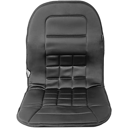 Mind Reader Harmony Collection Ergonomic Seat Cushion 3 H x 17 12 W x 18 D  Black - Office Depot