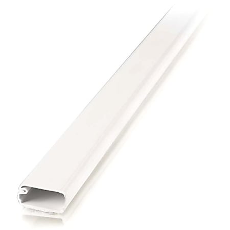 C2G 2 pack 6ft Wiremold Uniduct 2800 - White - White - 20 Pack - Polyvinyl Chloride (PVC)