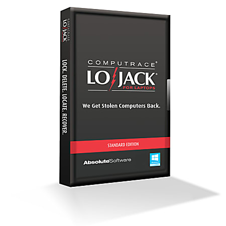 LoJack for Laptops Standard 1 Year, Download Version