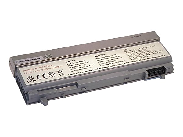 eReplacements Premium Power Products Replacement Battery For Select Dell Laptop Computers, 7200 mAh Capacity, 312 0749 ER