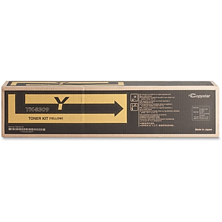 Kyocera Original Toner Cartridge - Laser - High Yield - 15000 Pages - Yellow - 1 Each