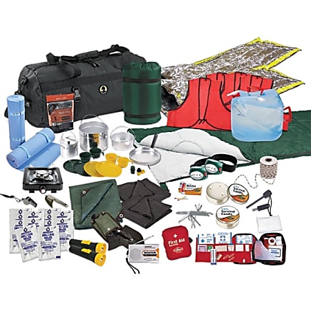Stansport Family Emergency Preparedness Kit II, Pack Of 46 Pieces