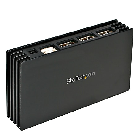 StarTech.com 7 Port USB 2.0 Hub - Hub - 7 ports - Hi-Speed USB - Turn a single USB 2.0 port into 7 external USB 2.0 ports - ST7202USB