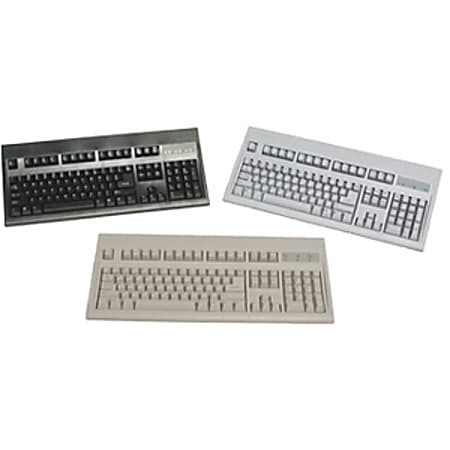 Keytronic E03601P1 Keyboard - PS/2 - 104 Keys
