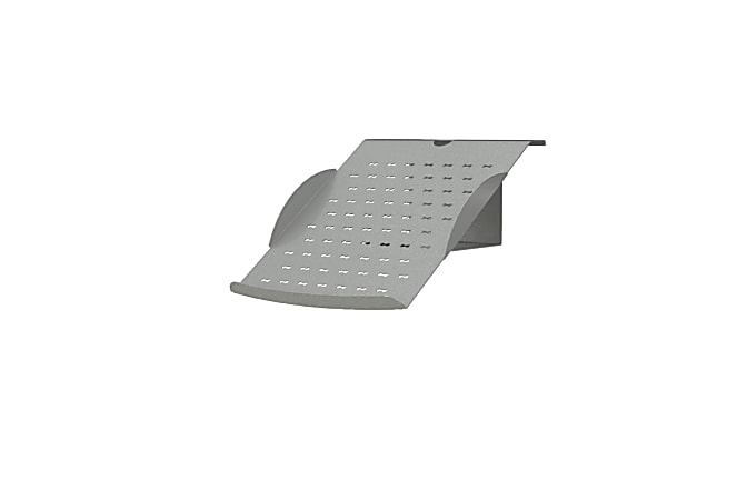 Mayline® Even™ Phone/Tablet Support Tray, 3 5/8"H x 7"W x 8 1/2"D, Silver
