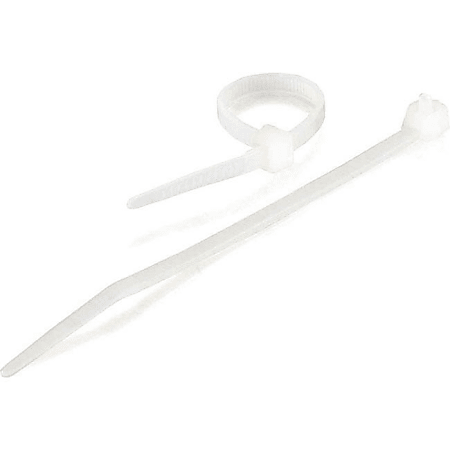 C2G Releasable/Reusable Cable Ties - Cable tie - 5.9 in - natural (pack of 50)