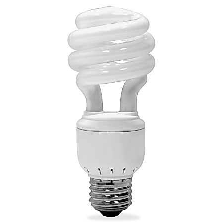 GE Lighting 13 watt Compact T3 Fluorescent Bulb - 13 W - 60 W Incandescent Equivalent Wattage - 660 lm - T3 Size - Soft White Light Color - 10000 Hour - 4400.3°F (2426.8°C) Color Temperature - 82 CRI - Energy Saver - 10 / Carton