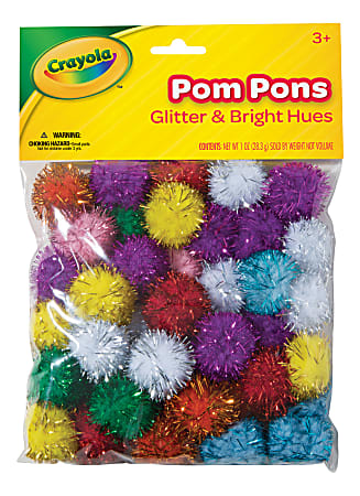  Sparkly Pom Poms