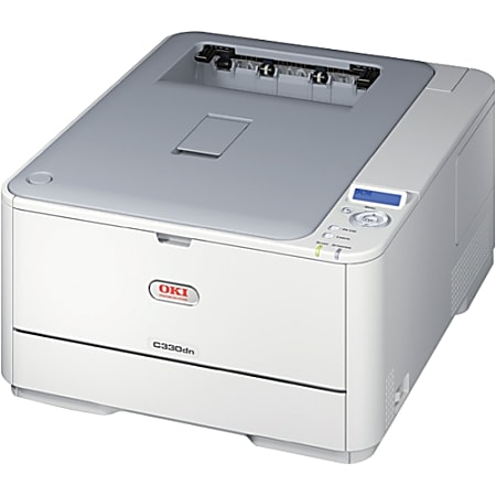 Oki C330DN LED Printer - Color - 1200 x 600 dpi Print - Plain Paper Print - Desktop