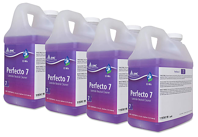 RMC Perfecto 7 Lavendar Cleaner - For Wall, Floor, Chrome, Porcelain, Stainless Steel - Concentrate - 11974199