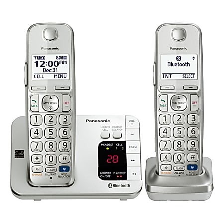 Panasonic KX-TGE262S Link2Cell Bluetooth Cellular Convergence Solution with 2 Handsets