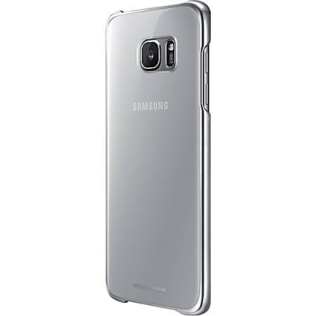 Samsung Galaxy S7 edge Protective Cover, Clear Silver
