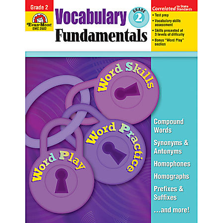 Evan-Moor® Vocabulary Fundamentals, Grade 2