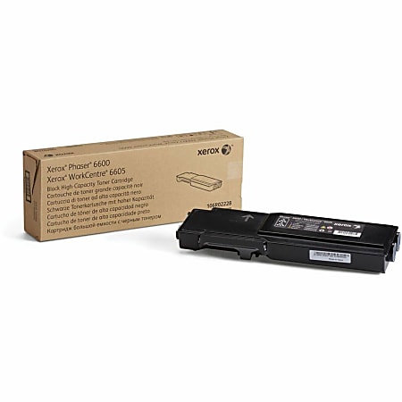Xerox&reg; 6600 Black High Yield Toner Cartridge, 106R02228
