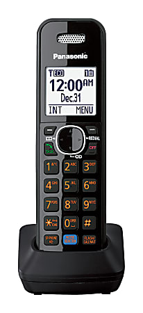 Panasonic® KX-TGA680B DECT 6.0 Cordless Expansion Handset For Select Panasonic Expandable Cordless Phone Systems