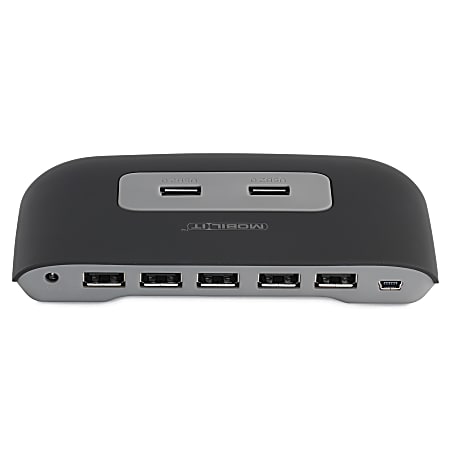 Ativa® Mobil-IT 7-Port USB 2.0 Desktop Hub