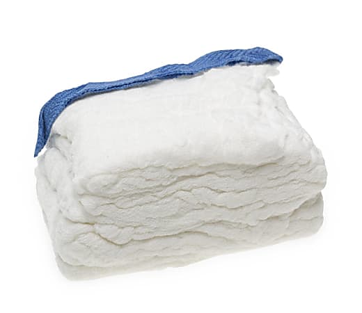 Medline Sterile X-Ray Detectable Lap Sponges, 18" x 18", White, Pack Of 40
