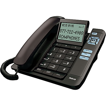 RCA 1113-1BKGA Standard Phone - Black
