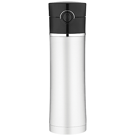 Thermos 16 oz. Kid's Funtainer Stainless Steel Water Bottle - Matte Black 