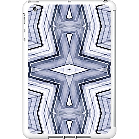 OTM iPad Mini White Glossy Case New Age Collection, Geometric - For Apple iPad mini Tablet - Geometric - Black - Glossy