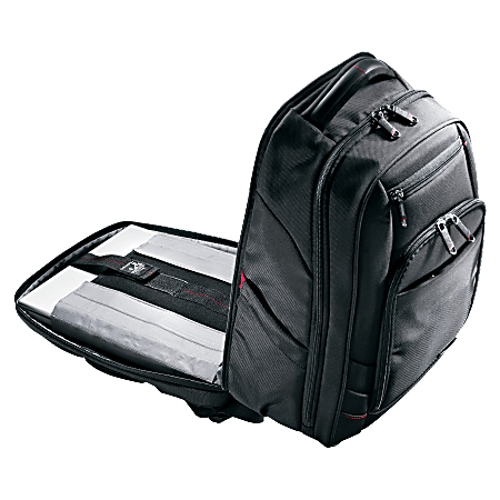 Samsonite Xenon 2 Perfect Fit Laptop Backpack Black Office Depot