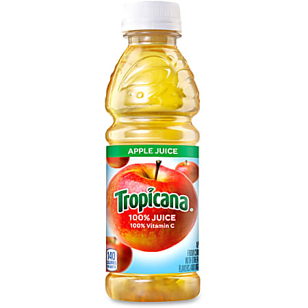 Tropicana Apple Juice 10 Oz. Box Of 24 Office Depot