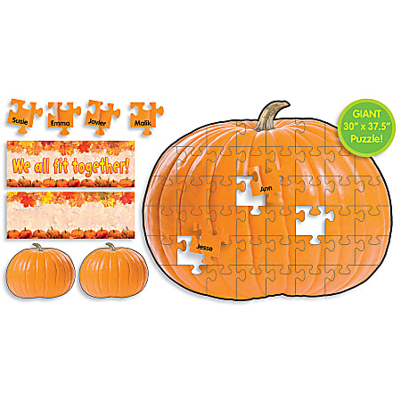 Pumpkin Puzzle Bulletin Board