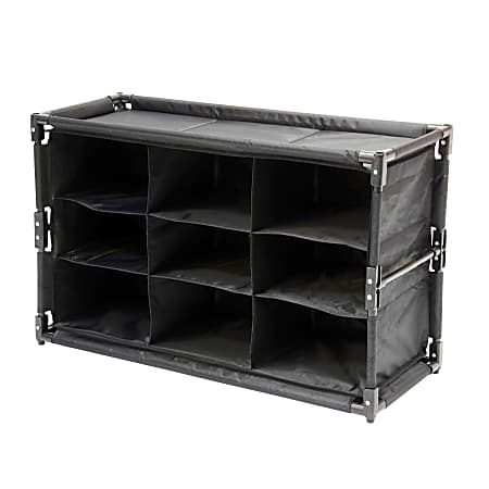 Origami Rack® Everything Organizer, 20 1/2" x 33" x 13", Black