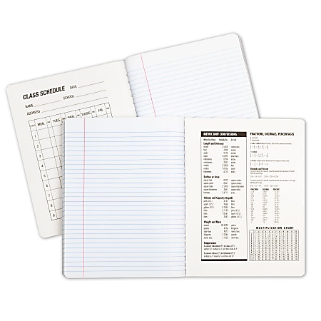 Office Depot Brand Primary Composition Book 7 12 x 9 34 UnruledPrimary  Ruled 100 Sheets - Office Depot