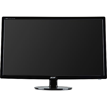 Acer S271HL 27" Full HD LED LCD Monitor - 16:9 - Black - 1920 x 1080 - 16.7 Million Colors - 300 Nit - 5 ms - 60 Hz Refresh Rate - DVI - HDMI - VGA