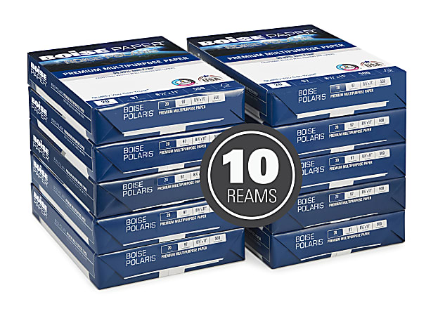 驚きの値段での商品をすべて Multi Premium POLARIS Boise Use Reams 10 Paper Copy Printer 画材