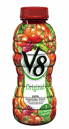 V8® 100% Vegetable Juice, 12 Oz, Case Of 12