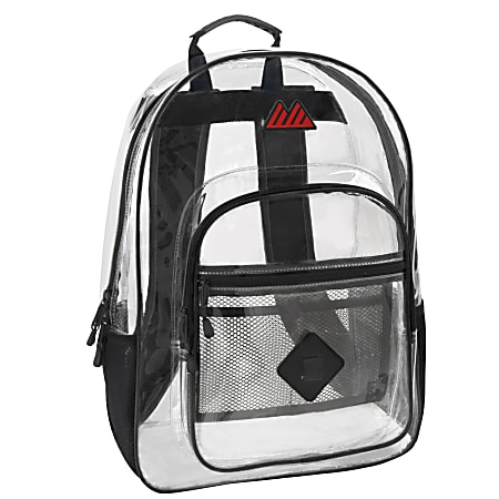 Trailmaker Clear Backpack, Black