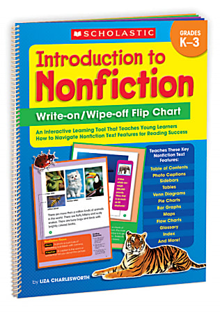 Scholastic Introduction To Nonfiction Write-On/Wipe-Off Flip Chart